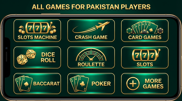Main screen of basantclub games page for PK players - 4